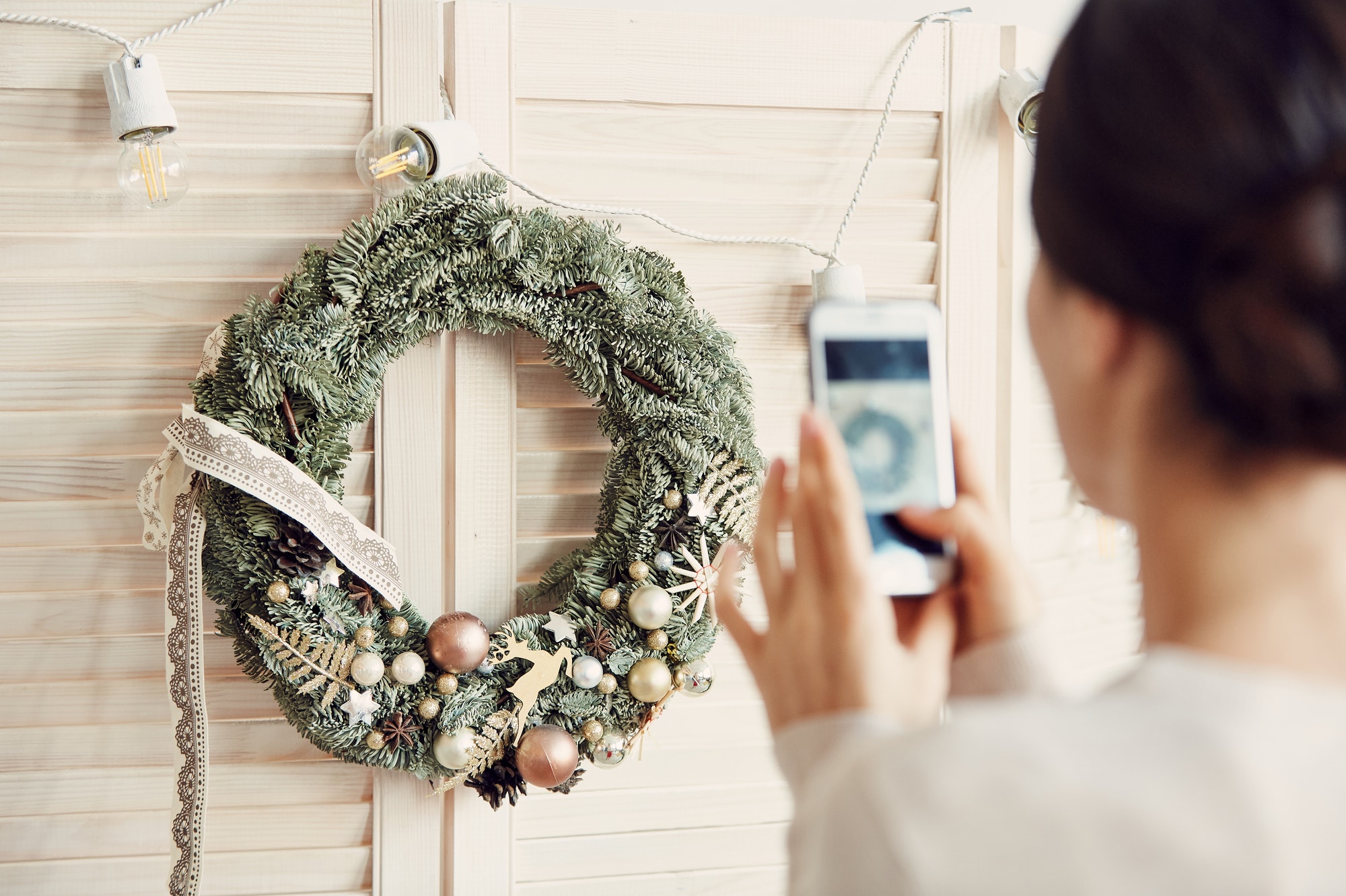 Christmas wreath decorations
