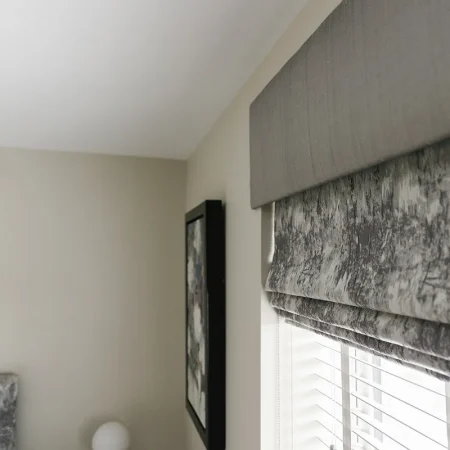 Bespoke Roman Blinds & Pelmet