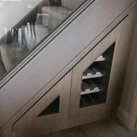 Bespoke Understairs Wine Storage